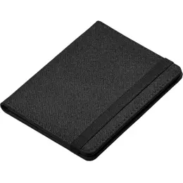 Jetset Recycled PET Passport Travel Wallet Black